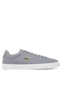 Lacoste Tenisówki La Piquee 2.0 7-49CMA0005 Szary. Kolor: szary. Materiał: materiał