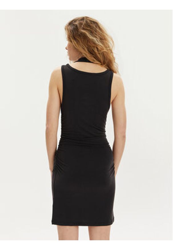 Calvin Klein Jeans Sukienka letnia J20J223045 Czarny Slim Fit. Kolor: czarny. Sezon: lato