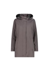 Płaszcz damski turystyczne CMP 39X6646. Kolor: szary. Sport: turystyka piesza #1