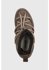 Inuikii śniegowce zamszowe Classic Low kolor brązowy 75202-006. Nosek buta: okrągły. Kolor: brązowy. Materiał: zamsz #2