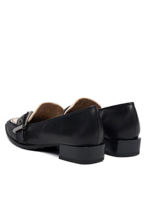 Hispanitas Loafersy BHI254262 Czarny. Kolor: czarny. Materiał: skóra