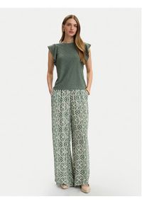 Vero Moda Bluzka Tassa 10286067 Zielony Loose Fit. Kolor: zielony. Materiał: syntetyk #2