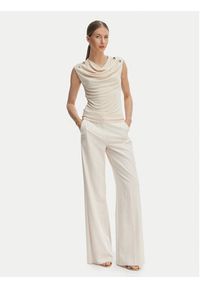 Rinascimento Bluzka CFC0128663003 Beżowy Regular Fit. Kolor: beżowy. Materiał: syntetyk #6