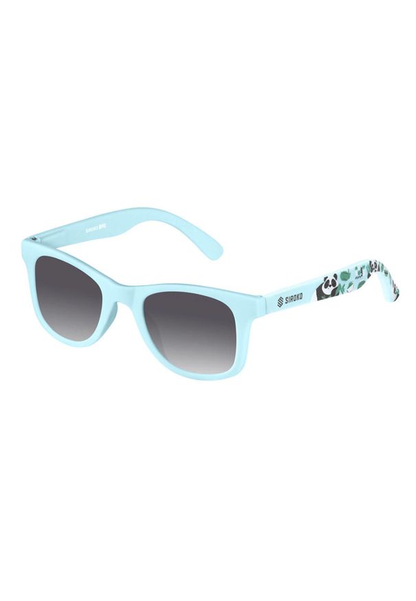 Dzieci Surf ęce okulary przeciwsłoneczne PANDA SIROKO Jasnoniebieski. Kolor: niebieski, wielokolorowy, czarny