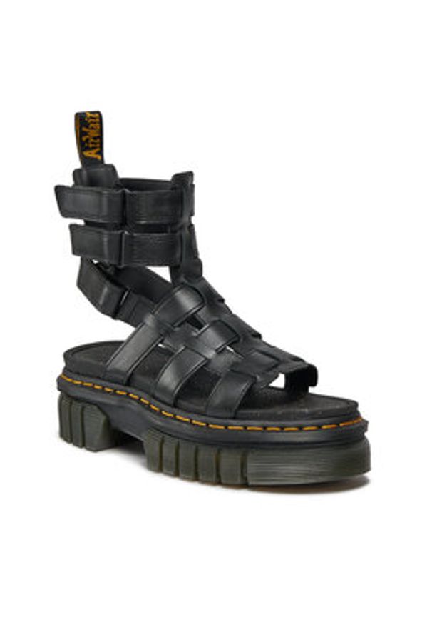 Dr. Martens Sandały Ricki Gladiator 27402001 Czarny. Kolor: czarny. Materiał: skóra