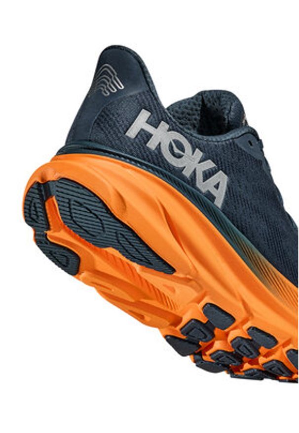 HOKA - Hoka Buty do biegania Clifton 9 Gtx 1141470F Czarny. Kolor: czarny. Materiał: materiał