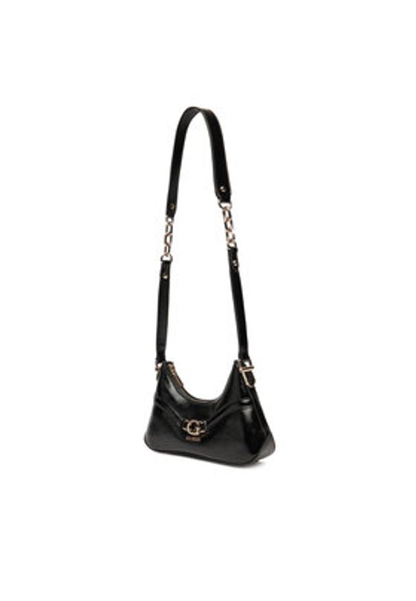 Guess Torebka 178716 Czarny. Kolor: czarny. Materiał: skórzane