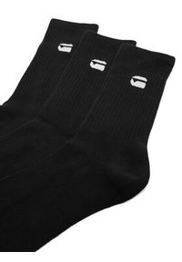 G-Star RAW - G-Star Raw Skarpety długie CEO_AS_G-STAR_313_W_AW25 (3-PACK) Czarny. Kolor: czarny. Materiał: materiał, bawełna