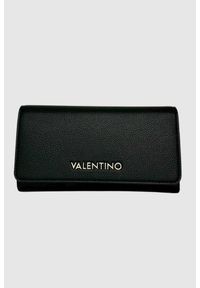 Valentino by Mario Valentino - VALENTINO Czarny portfel Arcadia Wallet. Kolor: czarny