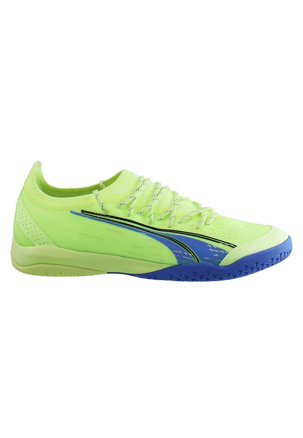 Puma - Buty piłkarskie męskie PUMA Ultra Ultimate Court. Kolor: zielony. Sport: piłka nożna