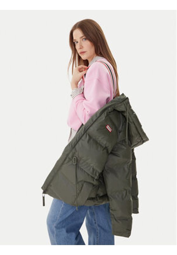 Hunter Kurtka zimowa Lemhi HARW0002252 Zielony Regular Fit. Kolor: zielony. Materiał: syntetyk. Sezon: zima