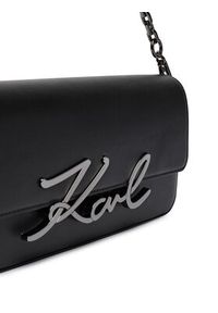 Karl Lagerfeld - KARL LAGERFELD Torebka B3W30012 Czarny. Kolor: czarny. Materiał: skórzane #4