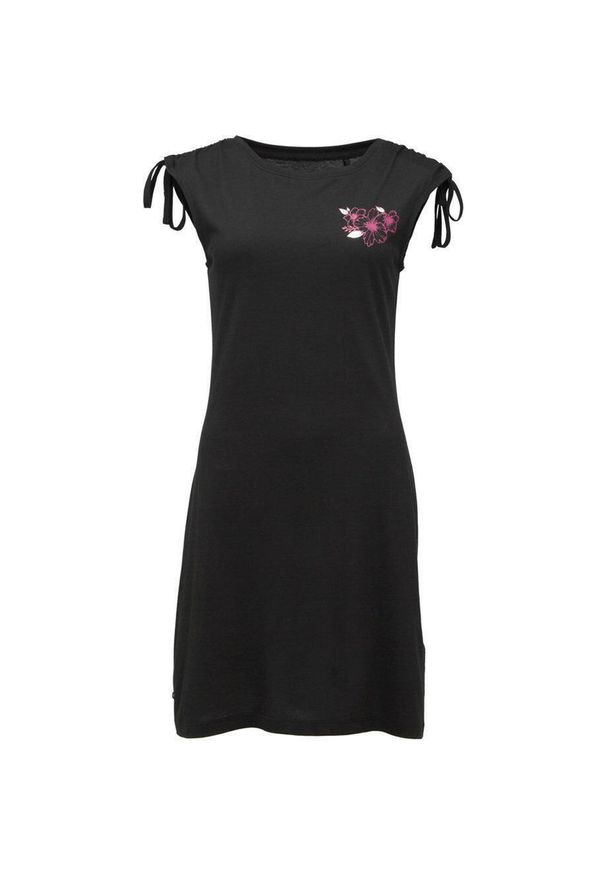 ZSPORT - Elegancka Czarna Sukienka Asasbeda dla Kobiet - Rozmiar M. Kolor: czarny. Materiał: bawełna. Typ sukienki: sportowe. Styl: elegancki