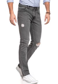 Lee - JEANSY MĘSKIE LEE RIDER GREY TRASHED L73DFFIH 112120363 #7