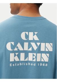 Calvin Klein Jeans T-Shirt Resort Graphic LV04RG802G Niebieski Regular Fit. Kolor: niebieski. Materiał: bawełna #3