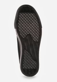 Born2be - Czarne Klasyczne Trampki VICES w Stylu Basic Riovanna. Okazja: na co dzień. Kolor: czarny. Materiał: jeans. Szerokość cholewki: normalna. Styl: klasyczny #2