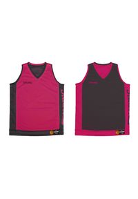 SPALDING - Koszulka koszykarska Spalding Reversible Tanktop Dwustronna. Kolor: czarny, różowy, wielokolorowy