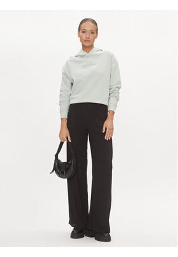Calvin Klein Bluza Hero Logo K20K205449 Niebieski Regular Fit. Kolor: niebieski. Materiał: bawełna