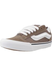 Vans - Buty VANS KNU SKOOL CTHR Brązowy. Kolor: brązowy. Materiał: tkanina, skóra. Styl: sportowy #1