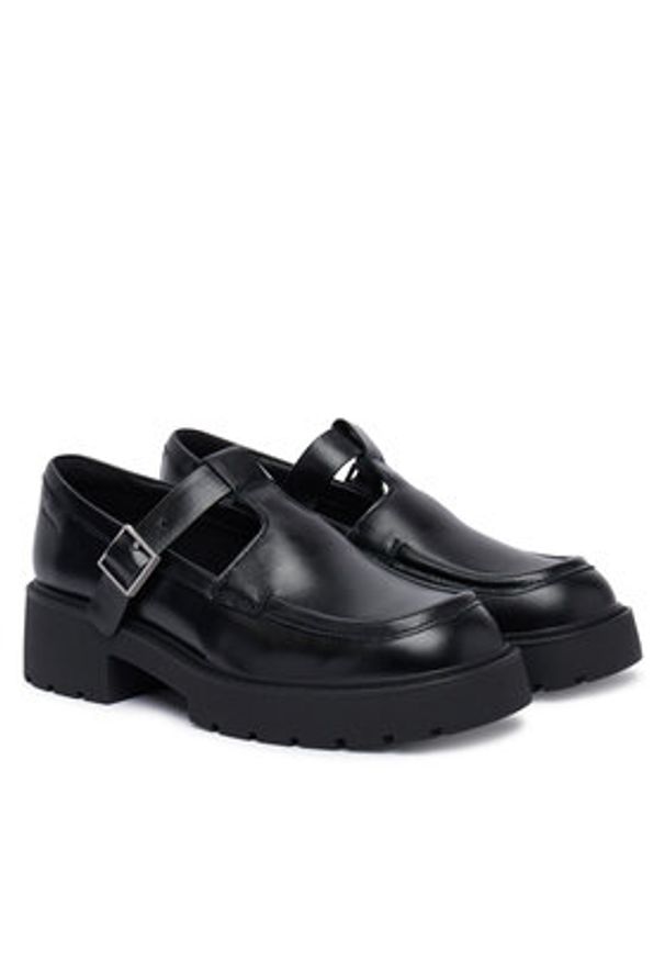 Calvin Klein Loafersy Chunky Loafer Tbar Pol Lth HW0HW03046 Czarny. Kolor: czarny. Materiał: skóra