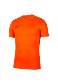 Koszulka treningowa męska Nike Park Vii. Kolor: pomarańczowy. Długość rękawa: krótki rękaw. Długość: krótkie