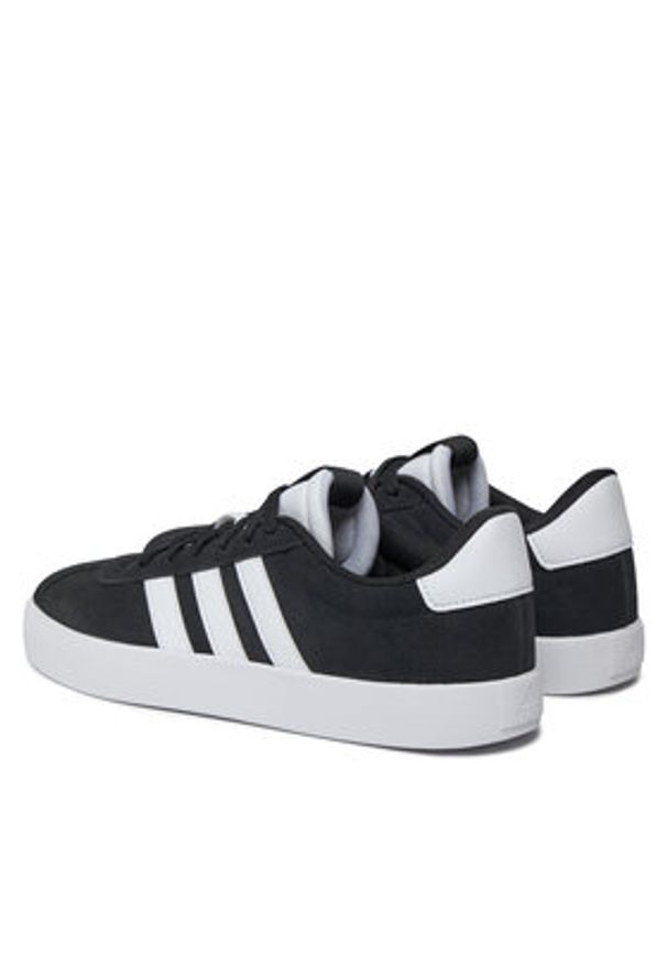 Adidas - adidas Sneakersy VL Court 3.0 ID6278 Czarny. Kolor: czarny. Materiał: skóra
