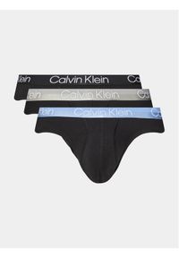 Calvin Klein Underwear Komplet 3 par slipów 000NB2969A Czarny. Kolor: czarny. Materiał: syntetyk #1