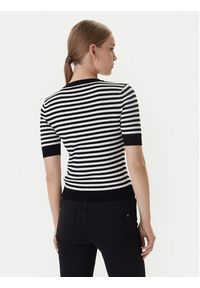 Morgan Sweter 261-MATTEA Czarny Slim Fit. Kolor: czarny. Materiał: wiskoza #2