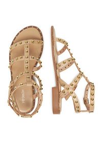 DeeZee Sandały LE601-112 Beżowy. Kolor: beżowy. Materiał: skóra #2