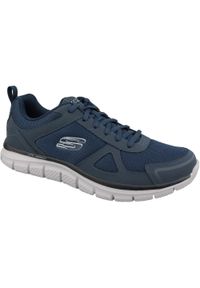 skechers - Buty do biegania męskie, Skechers Track-Scloric. Kolor: niebieski