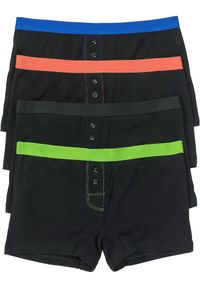 bonprix - Bokserki damskie (4 pary). Kolor: czarny #1