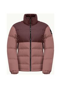 Kurtka puchowa damska Jack Wolfskin Alex Down. Kolor: wielokolorowy. Materiał: puch. Sport: turystyka piesza