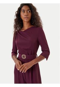 Rinascimento Kombinezon CFC0125314003 Bordowy Regular Fit. Kolor: czerwony. Materiał: syntetyk #4