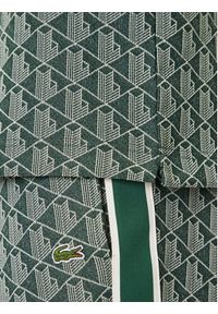 Lacoste Polo DH1417 Zielony Regular Fit. Typ kołnierza: polo. Kolor: zielony. Materiał: bawełna #9