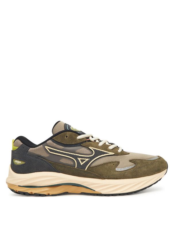 Sneakersy Mizuno. Kolor: brązowy. Model: Mizuno Wave