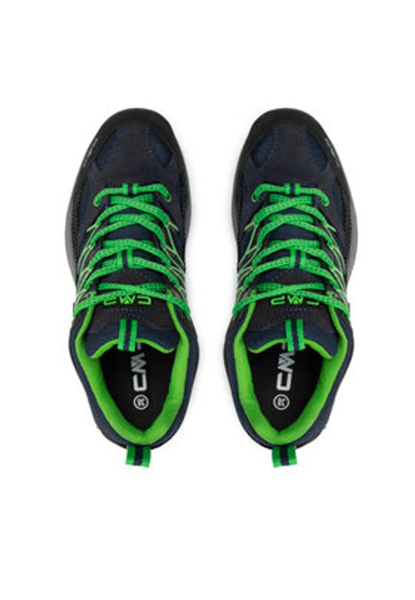 CMP Trekkingi Rigel Low Trekking Shoe Kids Wp 3Q54554J Granatowy. Kolor: niebieski. Materiał: materiał