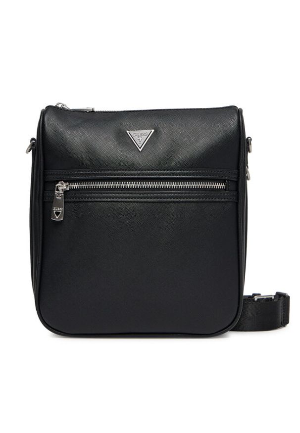 Guess Saszetka HMMISA P5417 Czarny. Kolor: czarny. Materiał: skóra