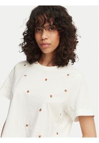 Vero Moda T-Shirt Sola 10341979 Biały Regular Fit. Kolor: biały. Materiał: bawełna #3