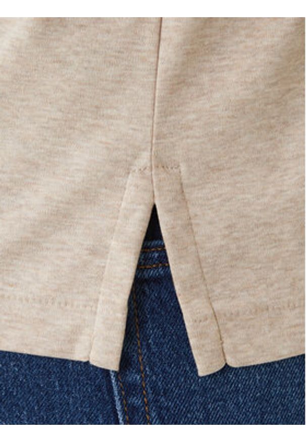 Polo Ralph Lauren Polo 710704319502 Beżowy Custom Slim Fit. Typ kołnierza: polo. Kolor: beżowy. Materiał: bawełna
