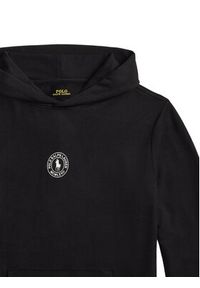 Polo Ralph Lauren Bluza 714P03152001 Czarny Regular Fit. Typ kołnierza: polo. Kolor: czarny. Materiał: wiskoza #2