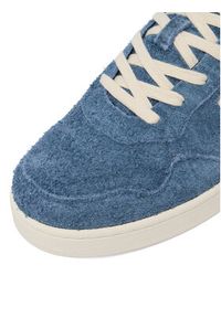Guess Jeans Sneakersy EO-LUNARI-02 WE Niebieski. Kolor: niebieski. Materiał: zamsz, skóra #3