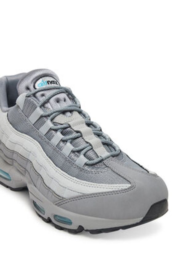 Nike Sneakersy Air Max 95 CV1635 001 Szary. Kolor: szary. Materiał: skóra. Model: Nike Air Max