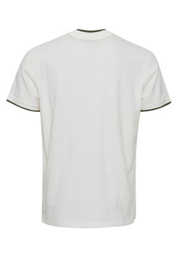 Blend Polo 20715179 Biały Regular Fit. Typ kołnierza: polo. Kolor: biały. Materiał: bawełna