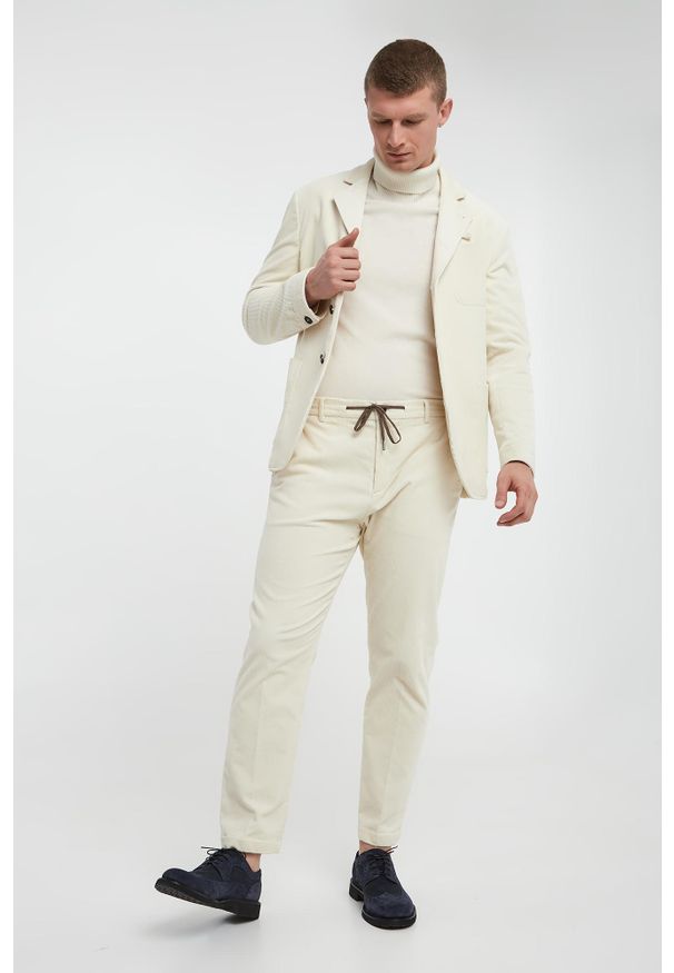 Liu Jo - Spodnie męskie sztruksowe LIU JO. Materiał: sztruks