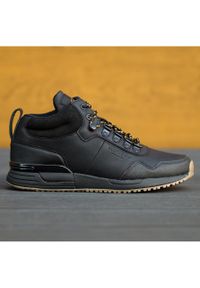 Skórzane buty męskie wysokie czarne Jogger Pro Bustagrip. Kolor: czarny. Materiał: skóra #5