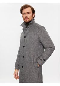 United Colors of Benetton - United Colors Of Benetton Płaszcz przejściowy 2VVSUN03C Szary Regular Fit. Kolor: szary. Materiał: syntetyk #4