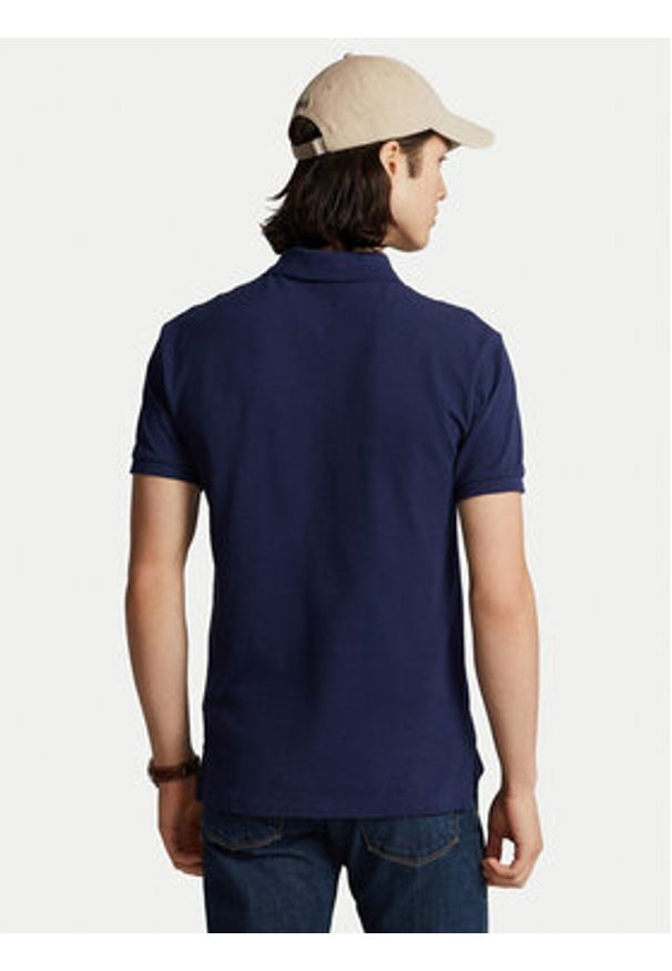 Polo Ralph Lauren Polo 710783656012 Granatowy Classic Fit. Typ kołnierza: polo. Kolor: niebieski. Materiał: bawełna