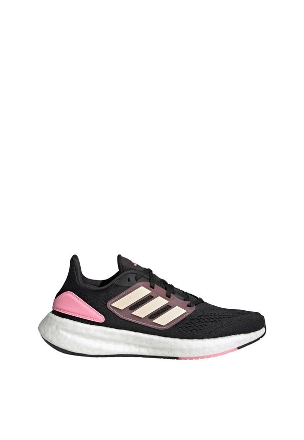 Adidas - Buty damskie running adidas Pureboost 22. Kolor: czarny, pomarańczowy, wielokolorowy, różowy. Sport: bieganie