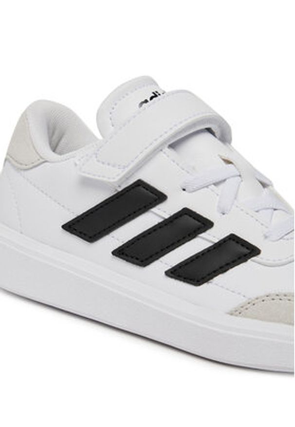 Adidas - adidas Sneakersy Courtblock ID6506 Biały. Kolor: biały. Materiał: skóra