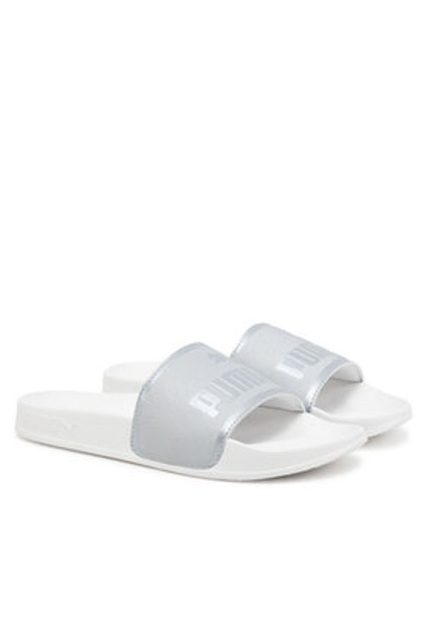 Puma Klapki Leadcat 2.0 401707 01 Srebrny. Kolor: srebrny. Materiał: skóra